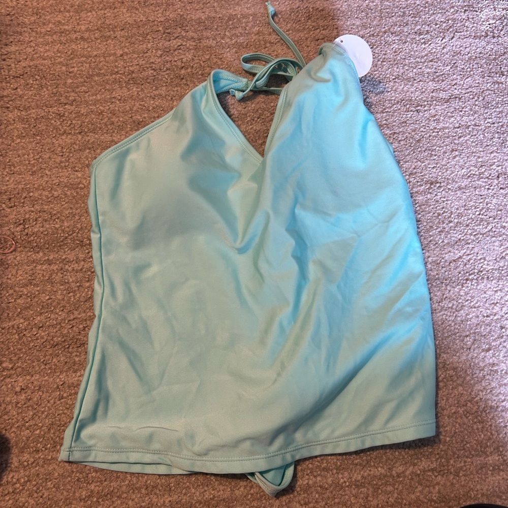 Bobbie Brooks Aqua Swim Top